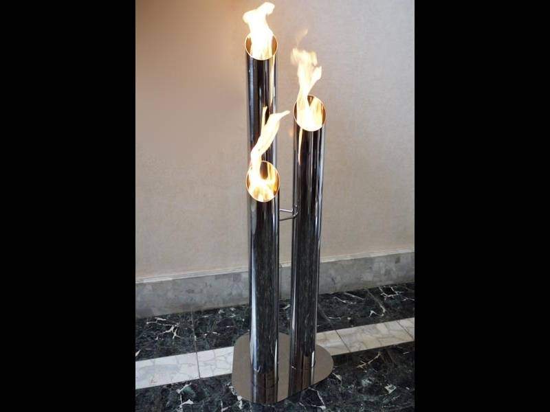 Биокамин - отличный вариант для обустройства сада!