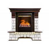 Pierre Luxe угловой белый (темный дуб)+3D Olympic