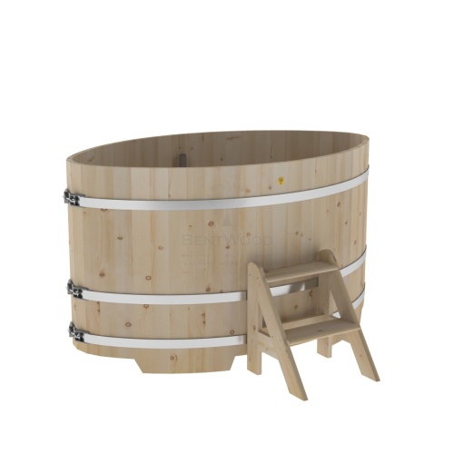 Купель овальная из кедра BentWood 1,08х1,75