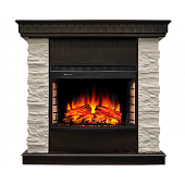 Каминокомплект Alex Bauman Richmond (грецкий орех)+Vista 25 FX
