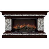 Каминокомплект Glenrich Лорд Карелия 86 (венге)+Rondo S86