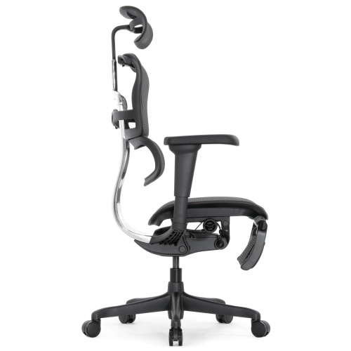 Ортопедическое кресло Falto Ergohuman 2 Ultra Footrest Черное