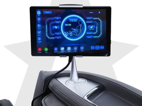 Массажное кресло FUJIMO Combat 4D Серый