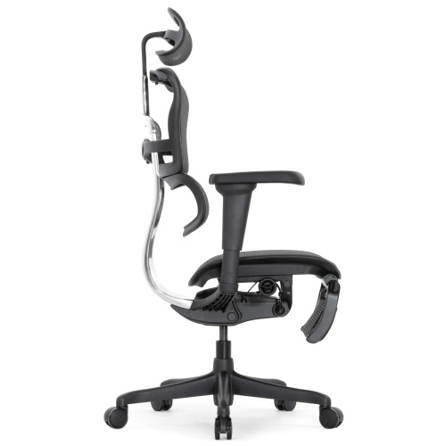 Ортопедическое кресло Falto Ergohuman 2 Ultra Footrest Черное