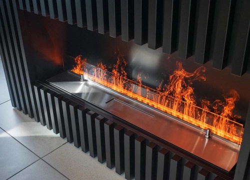 Электроочаг Schönes Feuer 3D FireLine 800 со стальной крышкой в Калуге