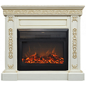 Каминокомплект Real Flame Ekaterina (белый дуб)+Moonblaze Lux BL S (Екатерина)