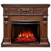 Каминокомплект Real Flame Corsica Lux (античный дуб)+Evrika 25,5 (Корсика)