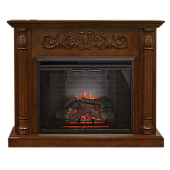 Каминокомплект Real Flame Salford 33 (античный дуб)+Leeds 33 DDW