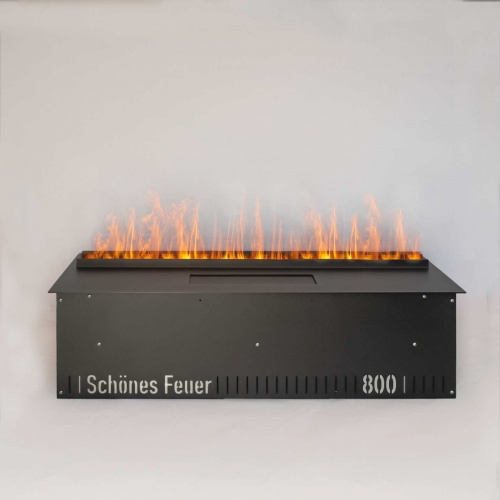 Электроочаг Schönes Feuer 3D FireLine 800 Pro со стальной крышкой в Калуге