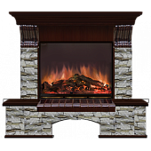 Каминокомплект Glenrich Бостон Алтай (дуб)+Arte 23
