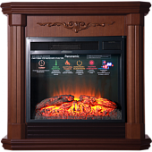 Каминокомплект InterFlame Vielton (махагон)+Foton 23 LED FX