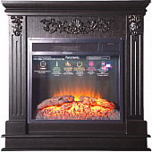 Каминокомплект InterFlame Берта ЛЮКС (венге)+Foton 23 (Берта+Фотон 23)