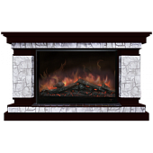 Каминокомплект Glenrich Лорд Старый город 10 (венге)+Premier S10