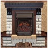 Каминокомплект Real Flame Country (античный дуб)+Majestic Lux BL S