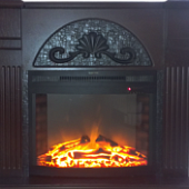 Каминокомплект Меркурий Moris-P23 (темный дуб)+Mercury 23