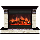 Каминокомплект Glenrich Панорама Мисхор 33 (венге)+Premier S33