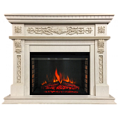 Каминокомплект Real Flame Estella (белый дуб)+Epsilon 26 S IR