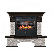 Бостон грот цветной (темный дуб)+Samba 3D