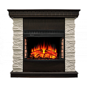 Каминокомплект Alex Bauman Richmond (грецкий орех)+Vista 25 FX IR