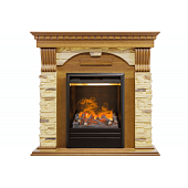 Каминокомплект Real Flame Dublin арочный сланец (дуб)+3D Olympic