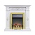Каминокомплект Dimplex Derby (белый дуб)+Lydon Brass