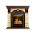 Каминокомплект Real Flame Dublin арочный сланец (темный дуб)+3D Olympic