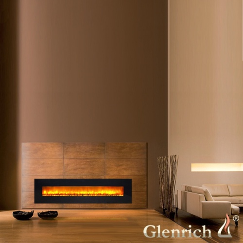 Электрокамин Glenrich Genius 240 (черный) в Калуге