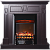 Каминокомплект InterFlame Берта (венге)+Fobos Black