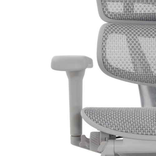 Ортопедическое кресло Falto Ergohuman 2 Ultra Footrest Серое