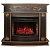 Каминокомплект Real Flame Milano (темный орех)+FireField 25 S IR (Милано)