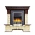 Каминокомплект Dimplex Pierre Luxe шампань (темный дуб)+Cheriton Log