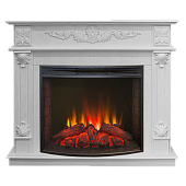 Каминокомплект Real Flame Philadelphia (белый дуб)+Evrika 25,5