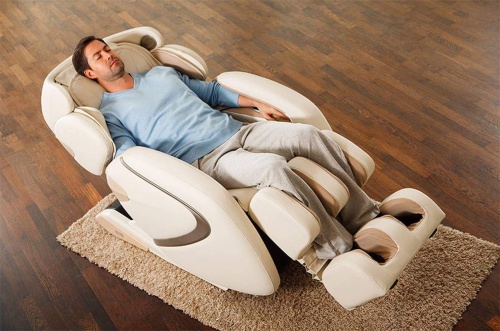 Массажное кресло Casada Hilton 2 Бежевое