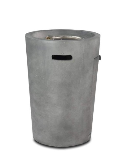 Газовый камин Round Grey