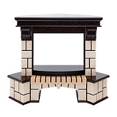 Портал для электрокамина Stone 25/25,5 AO Corner