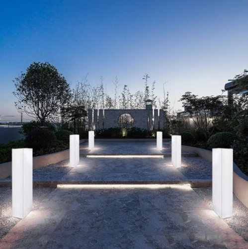 Светильник Колонна 45х110 питание от АКБ, RGB